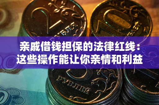 武汉亲戚借钱担保的法律红线：这些操作能让你亲情和利益两不误