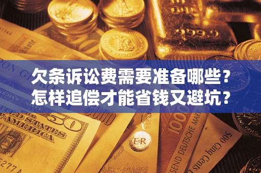 武汉欠条诉讼费需要准备哪些？怎样追偿才能省钱又避坑？