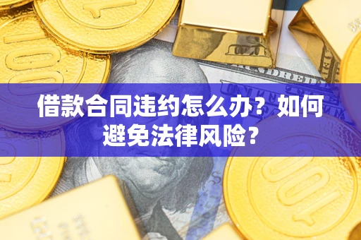 武汉借款合同违约怎么办？如何避免法律风险？