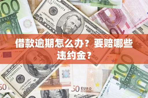 武汉借款逾期怎么办？要赔哪些违约金？