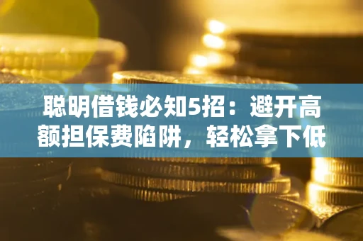 武汉聪明借钱必知5招：避开高额担保费陷阱，轻松拿下低息贷款