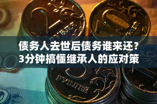 武汉债务人去世后债务谁来还？3分钟搞懂继承人的应对策略